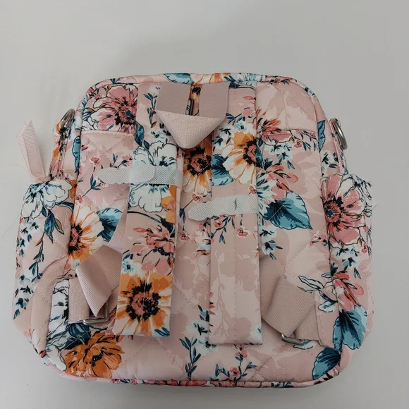 Vera Bradley Performance Twill Peach Blossom Bouquet 